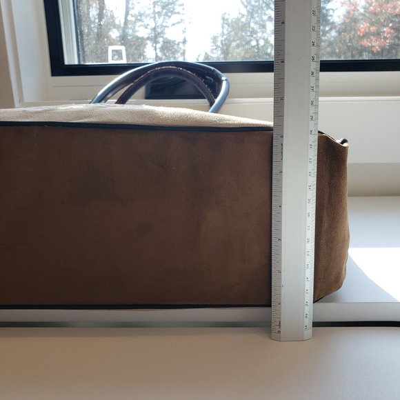 Mad Bags Handmade Natural Taffeta Silk Embroidered Flower Shoulder/Hand Bag - Picture 4 of 9